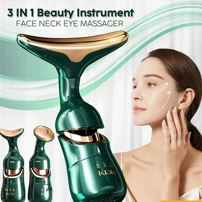 3 In 1 Facial Lifting Device EMS Face Massager