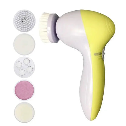Electric 5-in-1 Facial Cleansing Brush