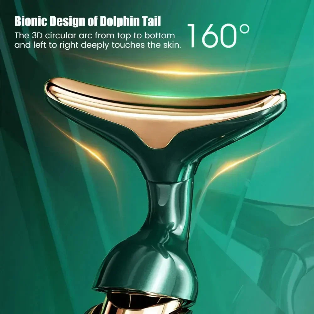 3 In 1 Facial Lifting Device EMS Face Massager