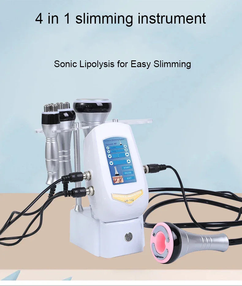 Cavitation 4-in-1 Ultrasonic RF Slimming Device