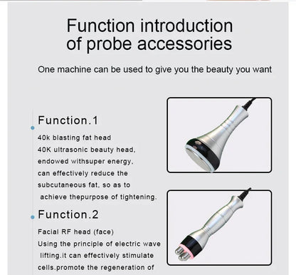 Cavitation 4-in-1 Ultrasonic RF Slimming Device