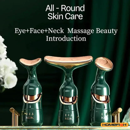 3 In 1 Facial Lifting Device EMS Face Massager
